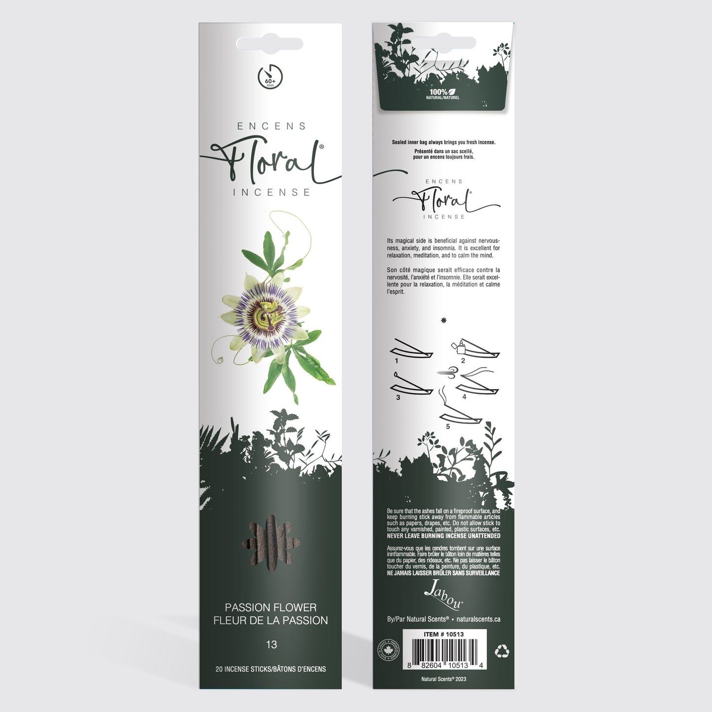 Floral #13 Passion Flower Incense Sticks