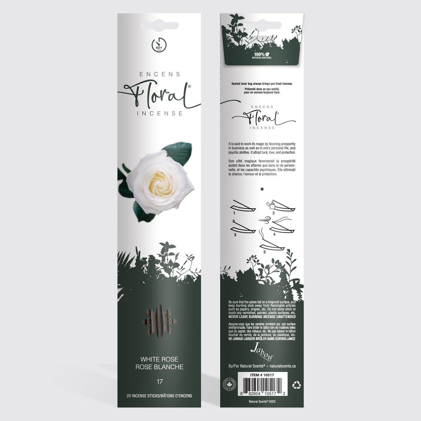 Floral #17 White Rose Incense Sticks