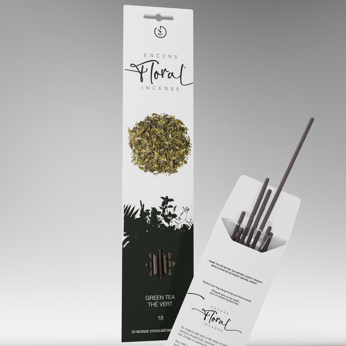 Floral #18 Green Tea Incense Sticks