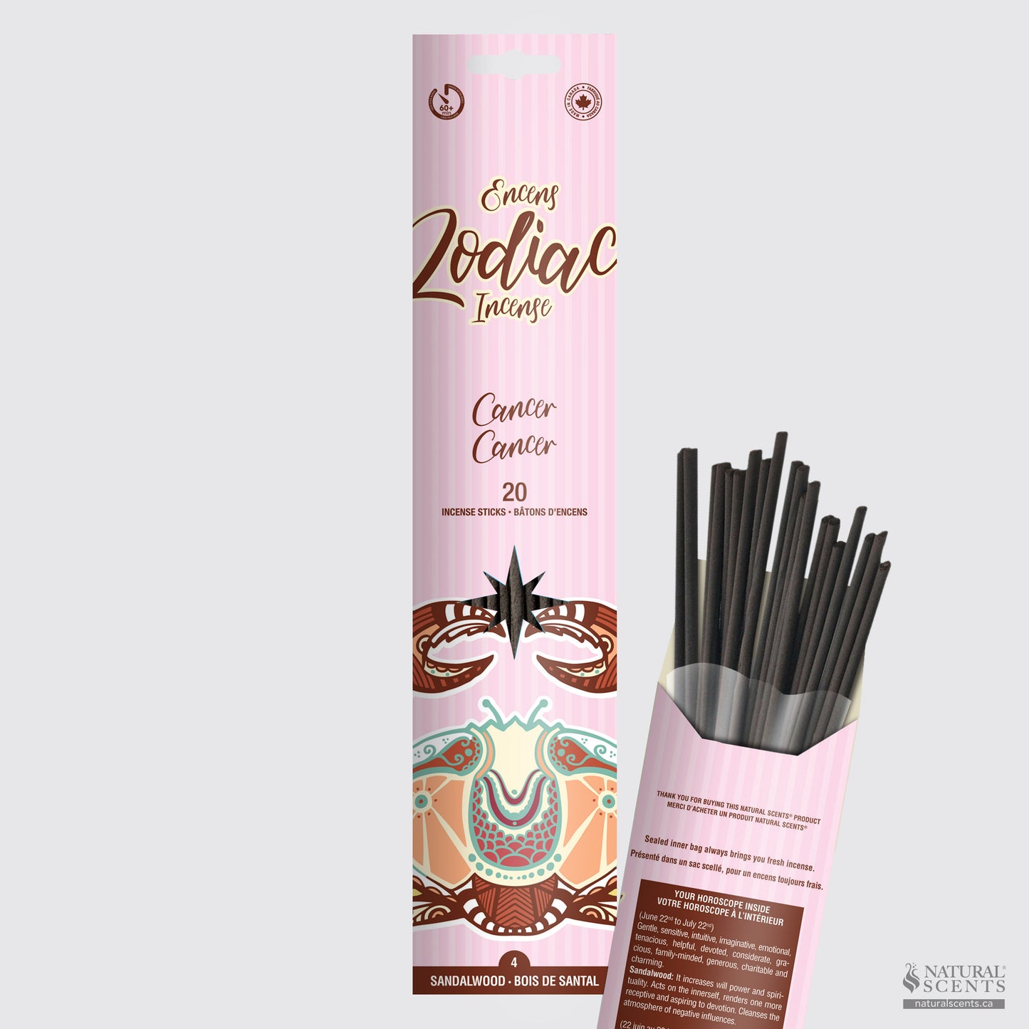 Zodiac #04 Cancer Incense Sticks