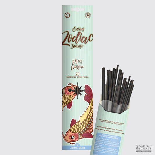 Zodiac #12 Pisces Incense Sticks