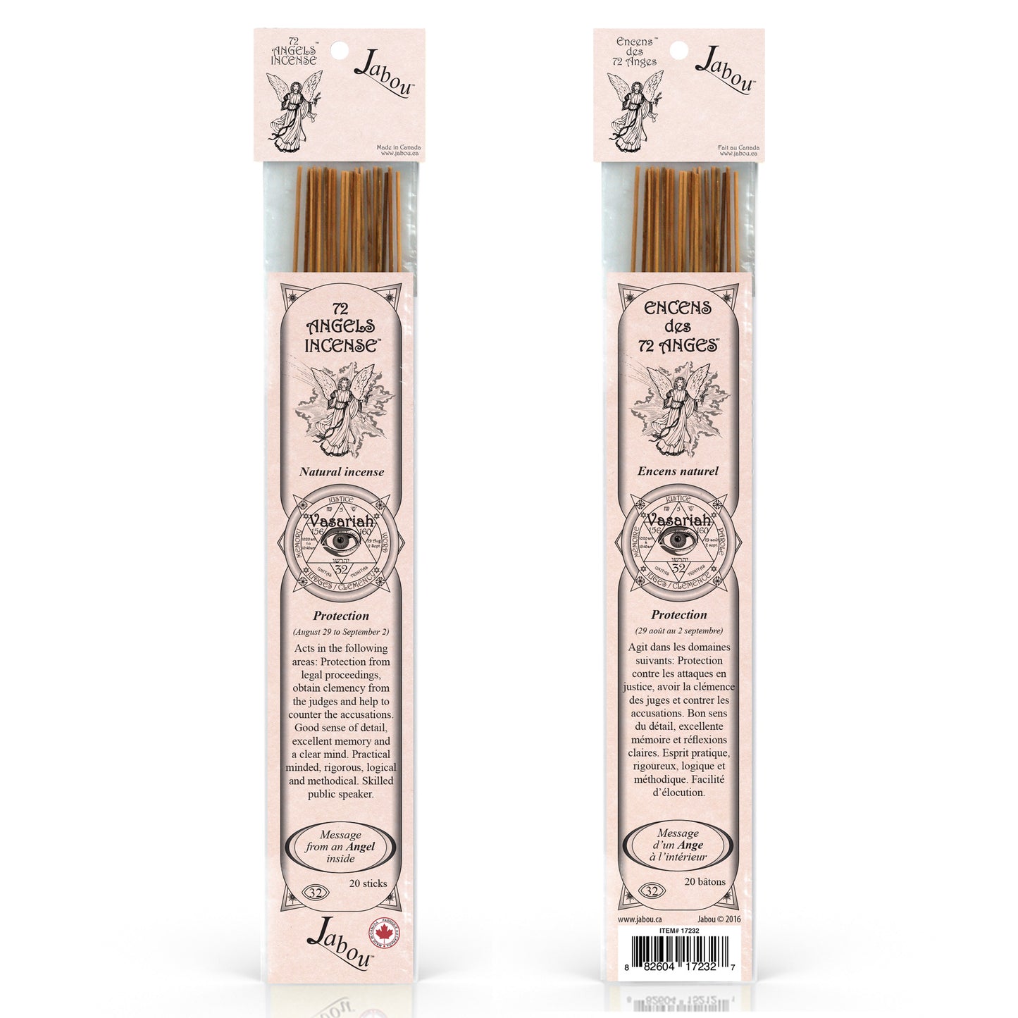 72 Angels #32 Protection Incense Sticks