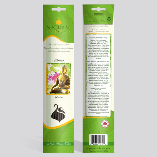 Natural Scents Peace Incense Sticks