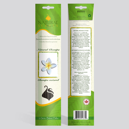 Natural Scents Natural Champa Incense Sticks