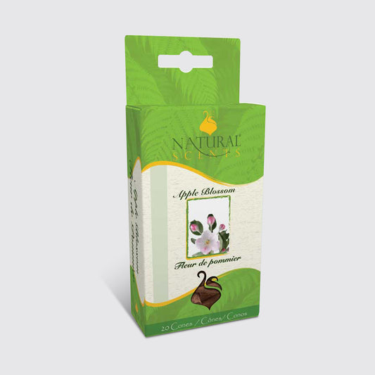 Natural Scents Apple Blossom Incense Cones