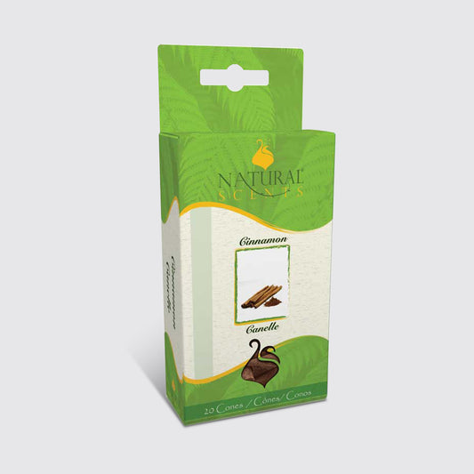 Natural Scents Cinnamon Incense Cones