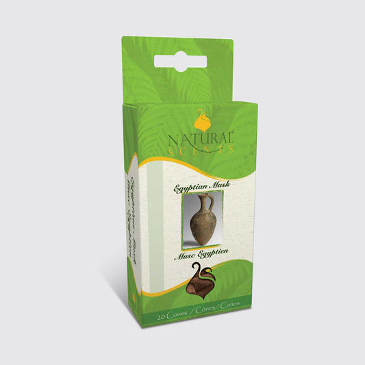 Natural Scents Egyptian Musk Incense Cones