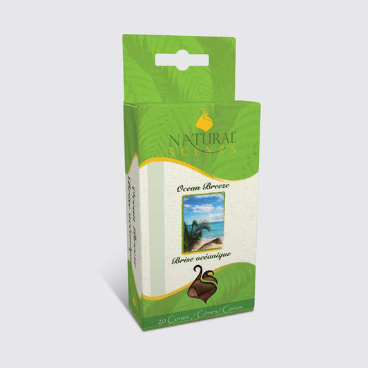 Natural Scents Ocean Breeze Incense Cones