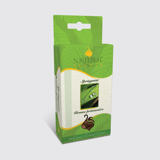 Natural Scents Springmist Incense Cones