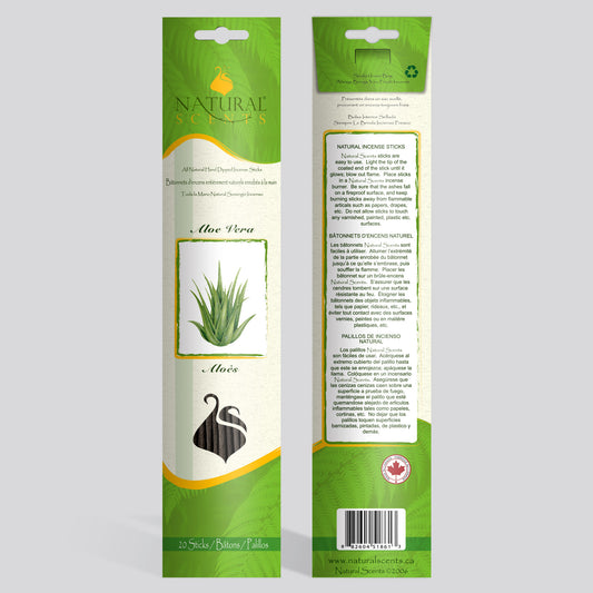 Natural Scents Aloe Vera Incense Sticks