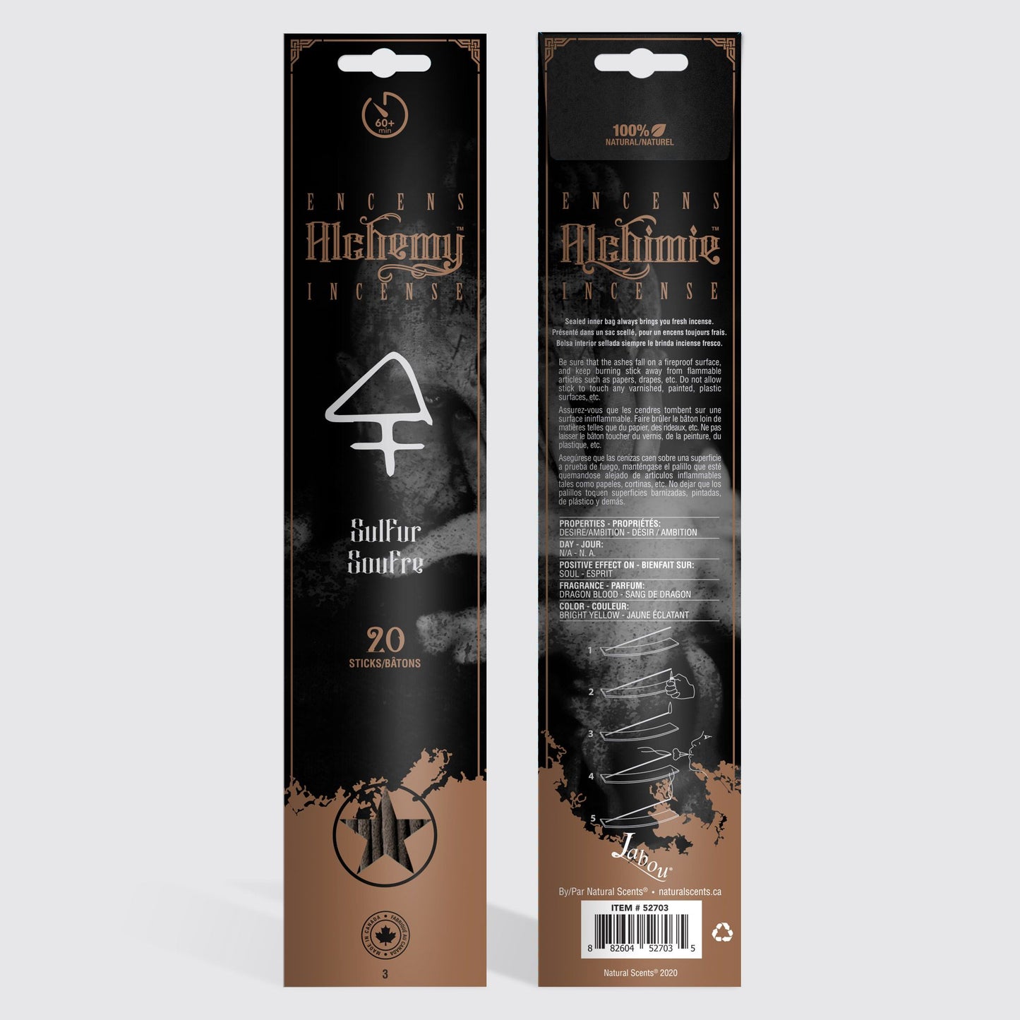 Alchemy #03 Sulfur Incense Sticks