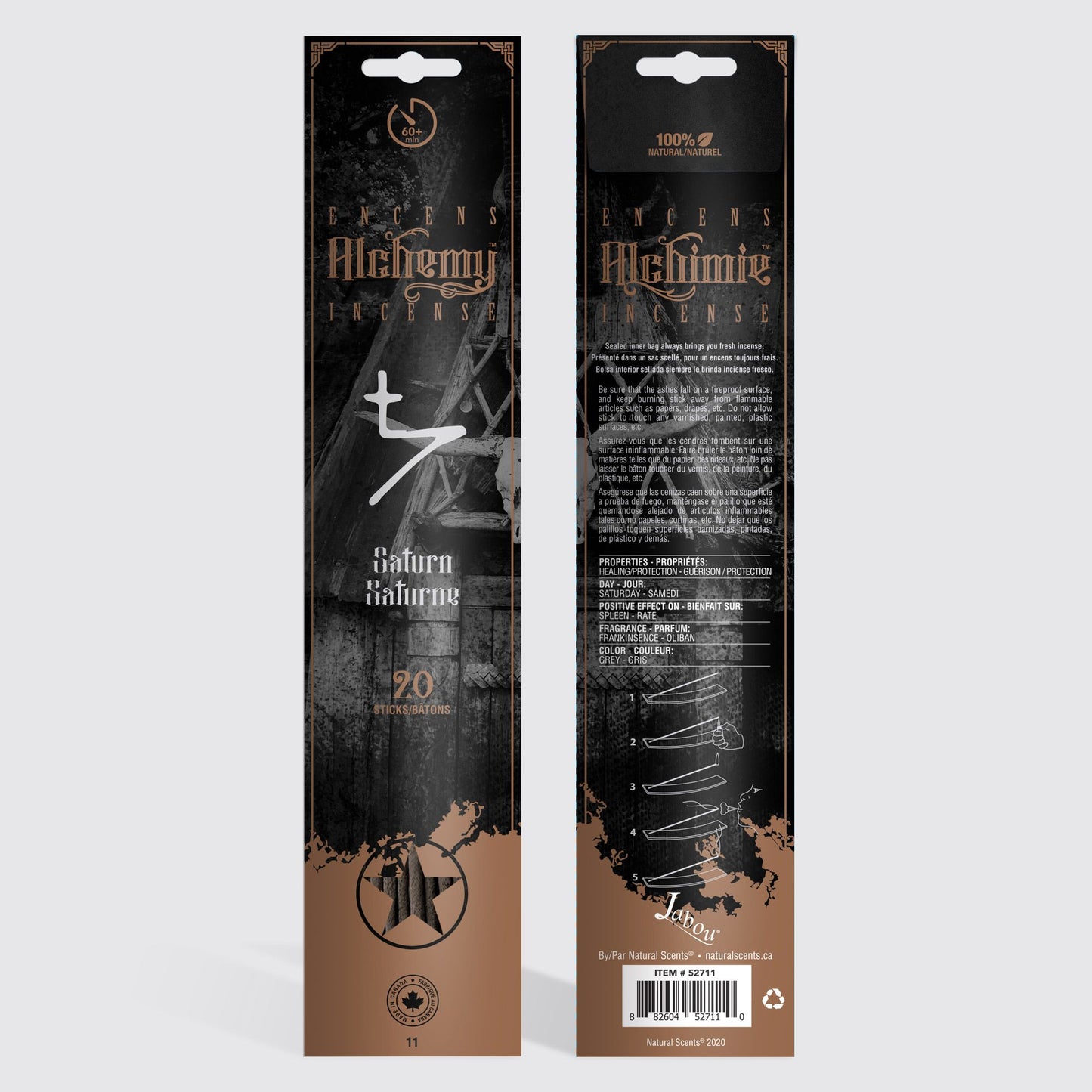 Alchemy #11 Saturn Incense Sticks