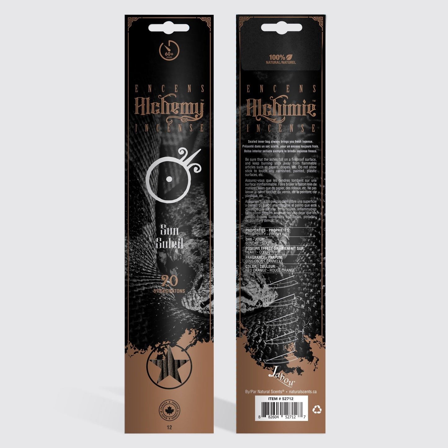 Alchemy #12 Sun Incense Sticks