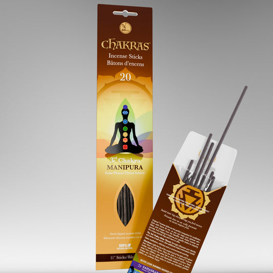 Chakras #03 Manipura Incense Sticks