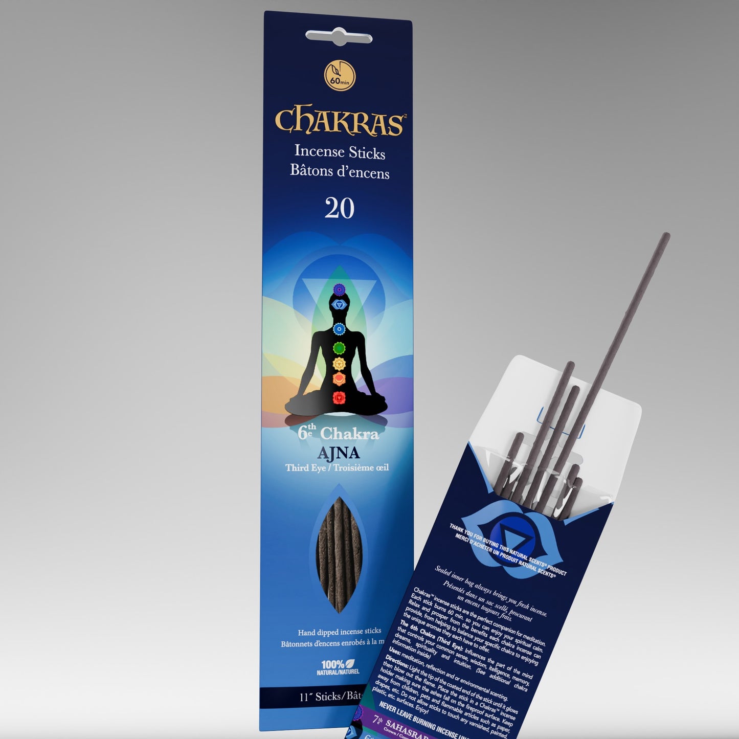 Chakras #06 Ajna Incense Sticks