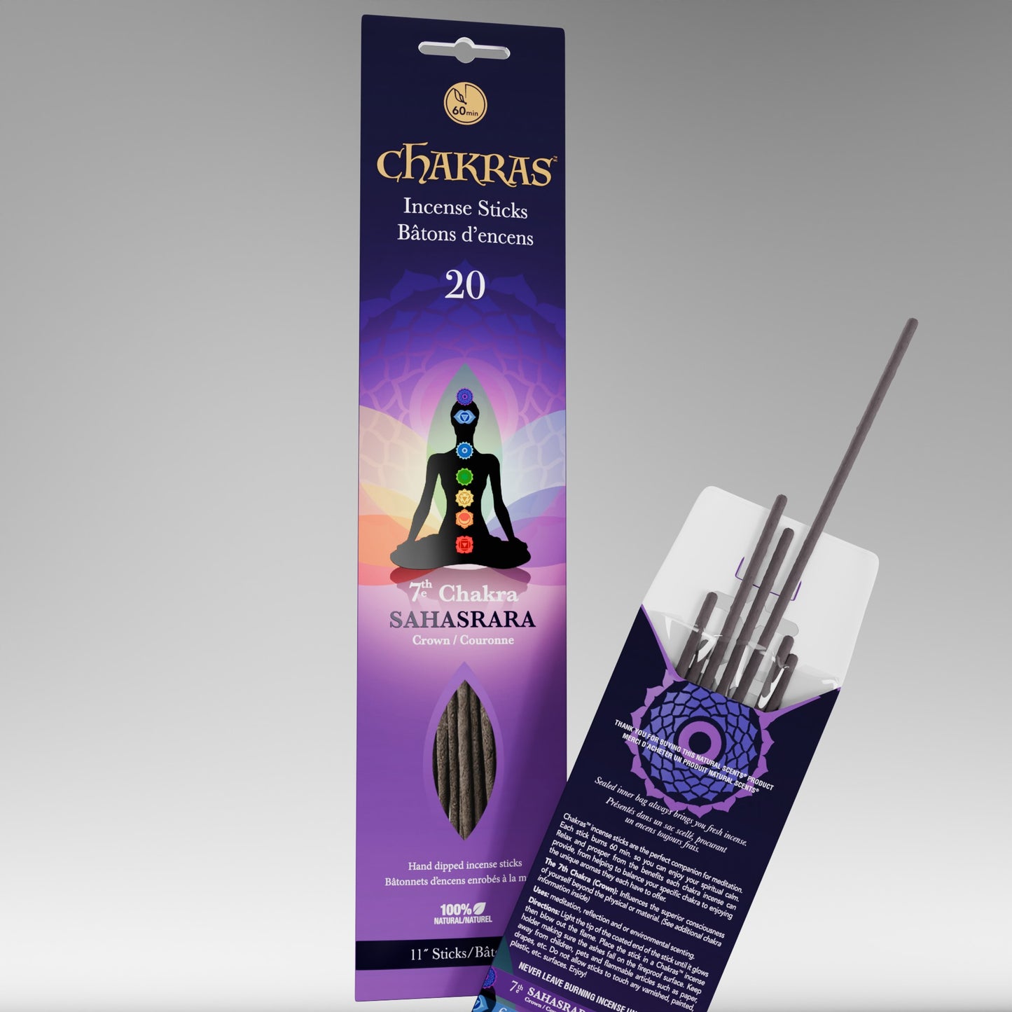 Chakras #07 Sahasrara Incense Sticks