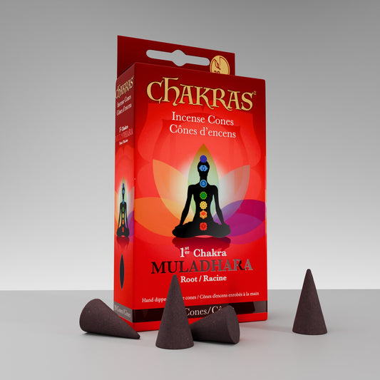 Chakras #01 Muladhara Incense Cones